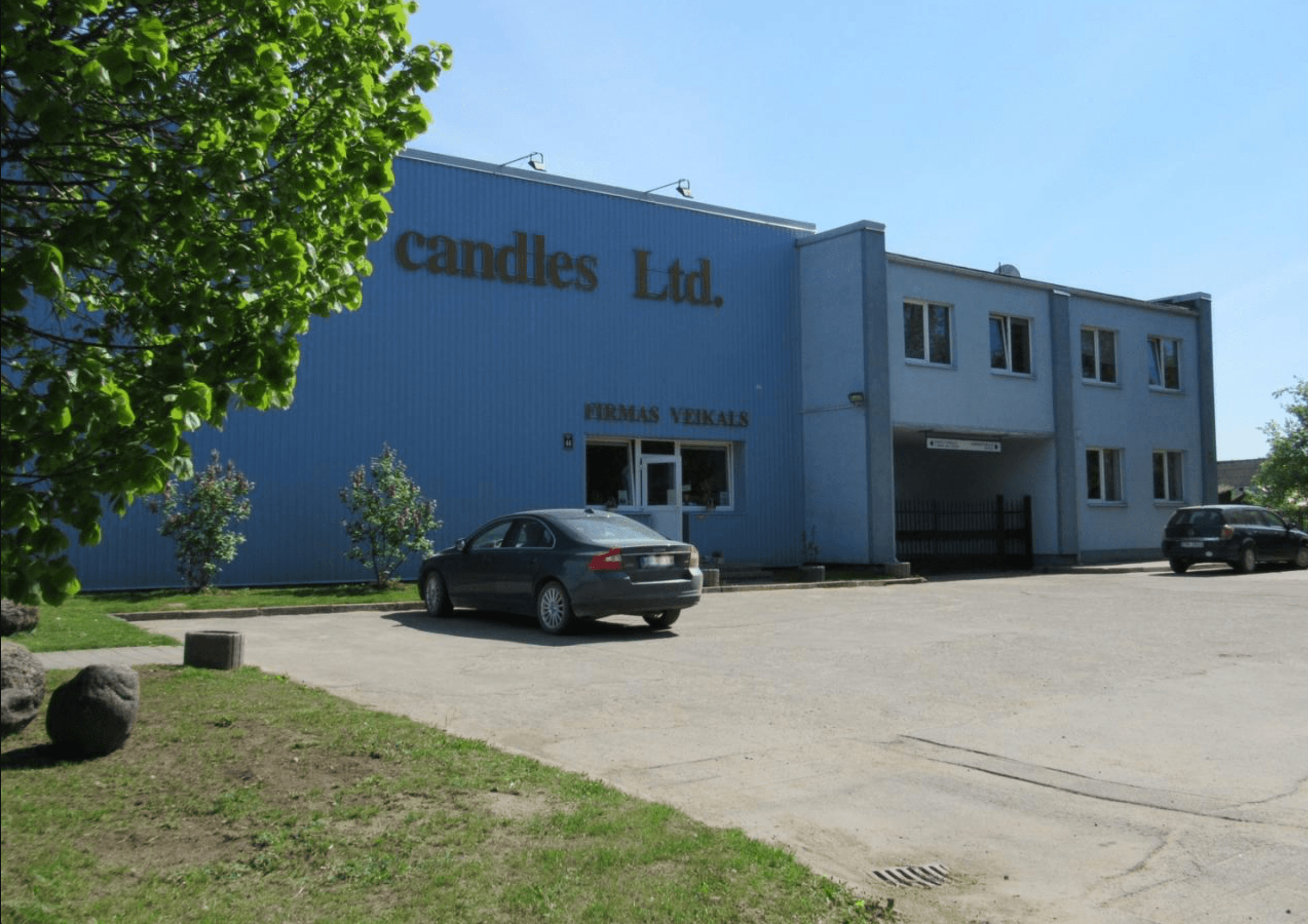 Baltic Candles Warehouses and Production Areas