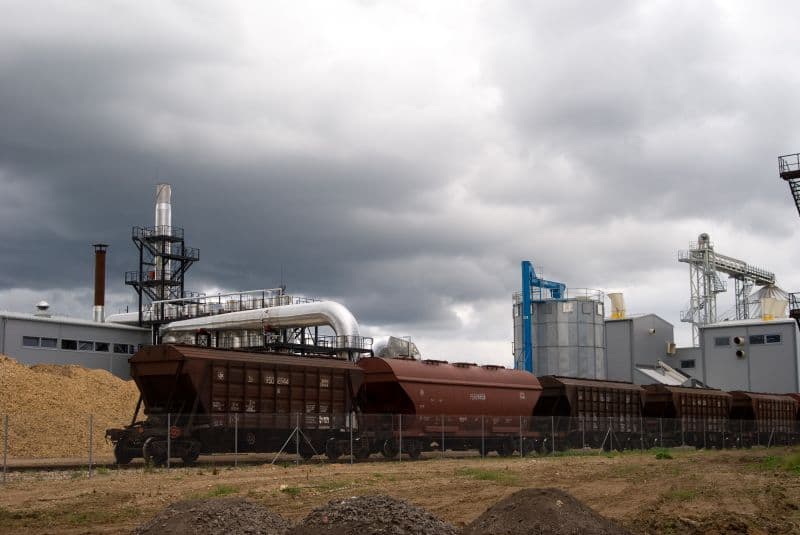 Latgran pellet warehouse