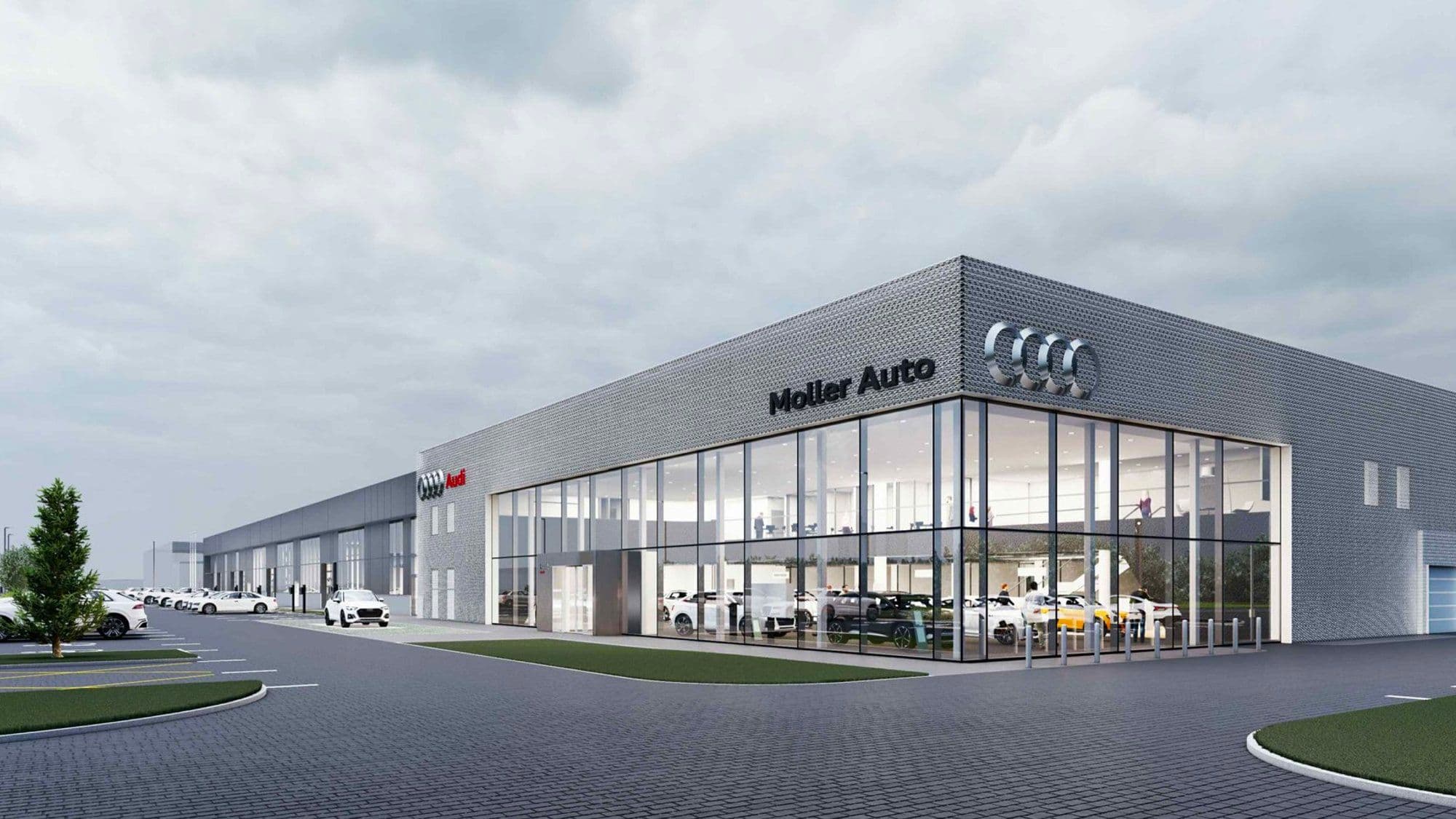 Car Showroom and Service Centre, K. Ulmaņa gatve 115
